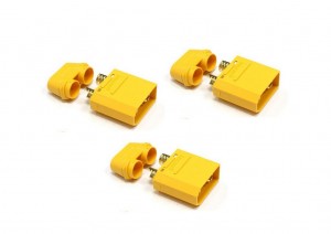 XT90-S Steckergehäuse, Anti Funken, 3 Stk/Pckg