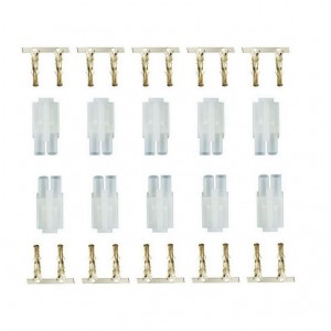 TAMIYA Buchse, inkl. Kontakte, 10 Stk/Pckg