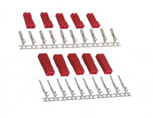 JST/BEC Stecker/Buchse System, 2 polig, 5 Paar/Pckg