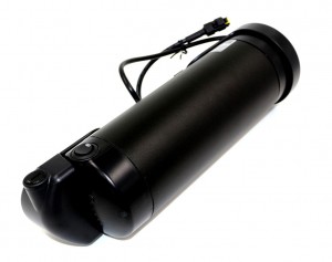 36V/10.4AH Flaschenakku, 91x289 (H) mm inkl. Halterung